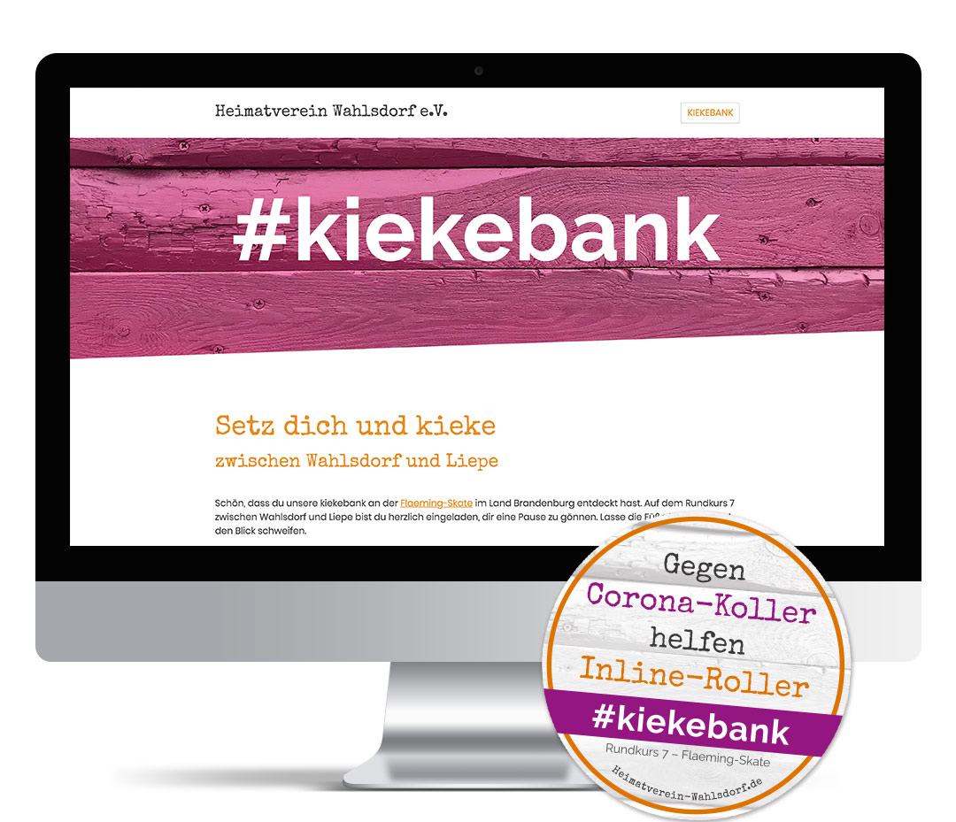 website kiekebank - Heimatverein Wahlsdorf e.V.